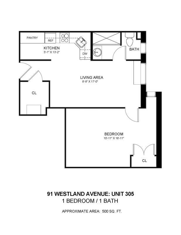 Photo - 91 Westland Ave Unidad 305