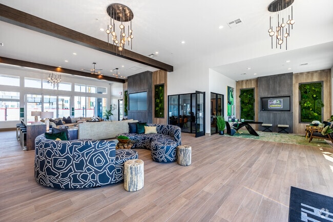 Clubhouse Facing Lounge Area