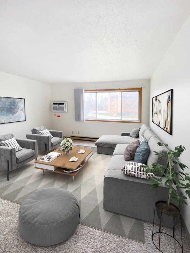 Living room - No balcony