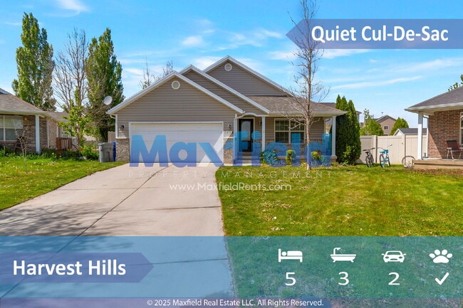 Building Photo - LEASE SPEICAL: $500 OFF!! Saratoga Springs - Harvest Hills - 5 Bedroom 3 Bath - Pet Friendly