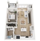 Floor Plan 1E | Seasons at Elgin | Apartments in Elgin, IL