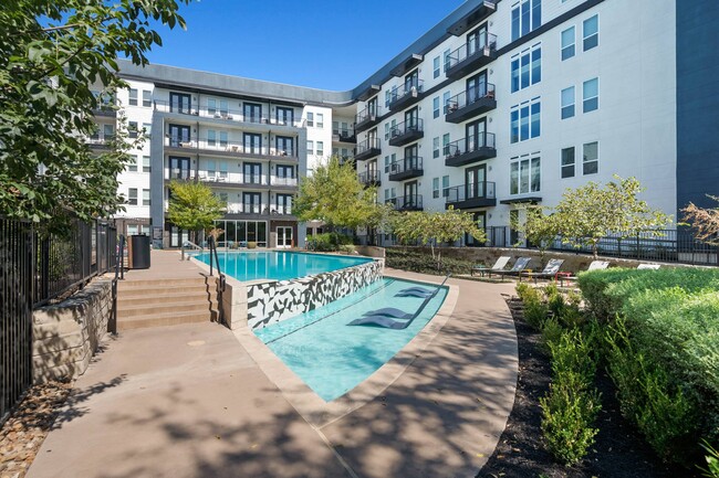 One of Two Pools at Abstract at Design District in Dallas TX, 75207 - Abstract at Design District Rental