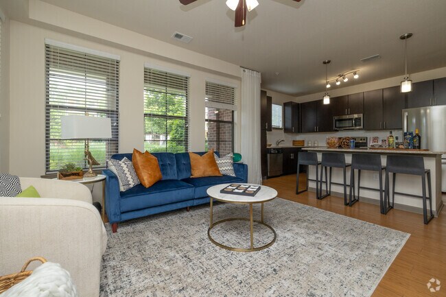 2BR, 2BA - 1,216SF - Living Room