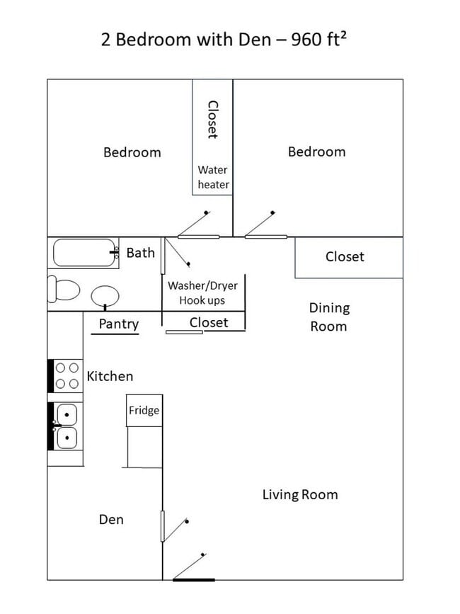 Building Photo - Two bedroom with den! Washer/Dryer in Unit F315 Rental