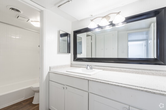 2BR, 1.5BA - 1,065SF - Bathroom