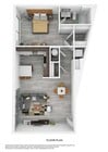 Explore the thoughtfully designed layout of this stylish apartment, perfect for modern living.