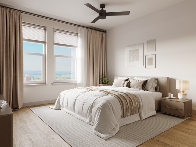 The Flats at Crosspointe Apartment Home Rendering