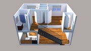 Typical 2Bed, Townhouse Style 1Bath