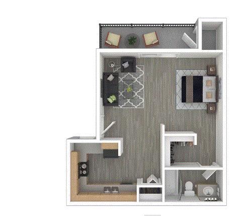 Floor Plan - Studio