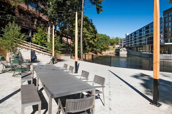 Enjoy a picnic next to the lake at the resident park