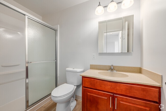 1BR, 1BA - 600SF - Bathroom