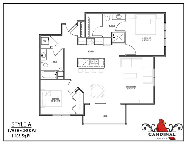 Photo - Spacious 2-Bedroom/2-Bath END UNIT on seco... Unit 30-201