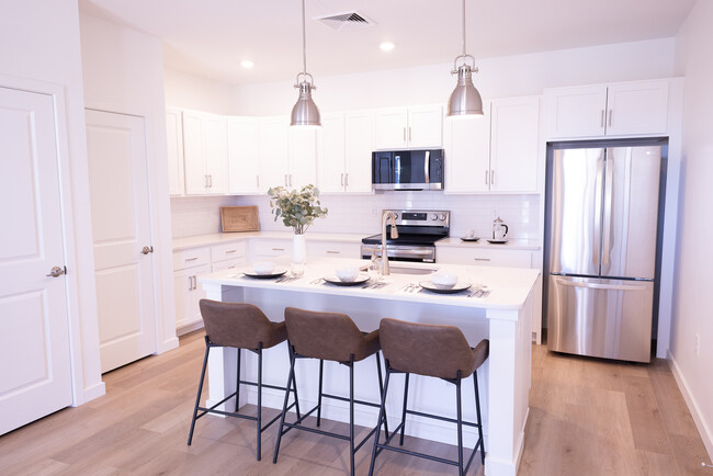 Cocina de un dormitorio - Susquehanna Trail Apartments