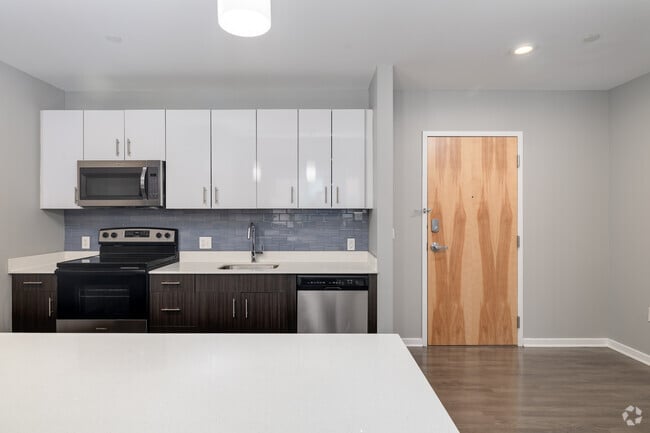 1 dormitorio, 1 baño - 750 pies cuadrados - Cocina - Falls Bridge Lofts