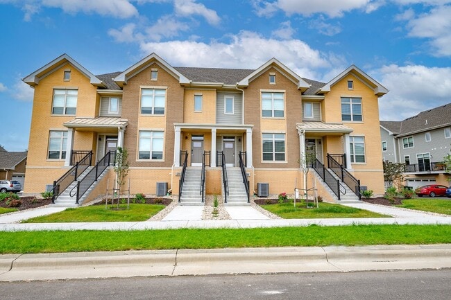 Townhomes with 2-car attached garages