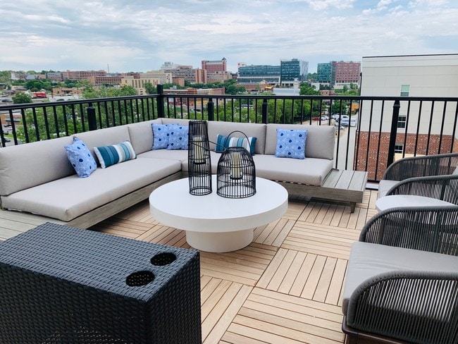 Enjoy sitting outside at our beautiful Sky Lounge