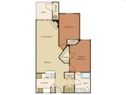 2BR/1BA