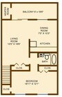 1BR/1BA