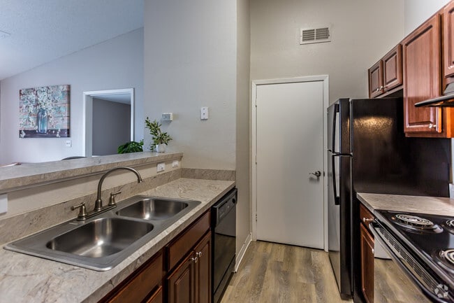 Open concept kitchen