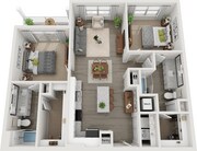 B1 Corp floor plan Spectra Parks