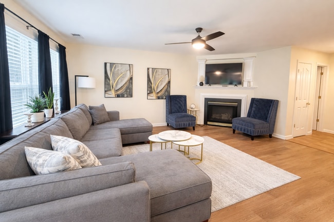 Living room (visual with furniture) - 8253 Belmont Stables Dr