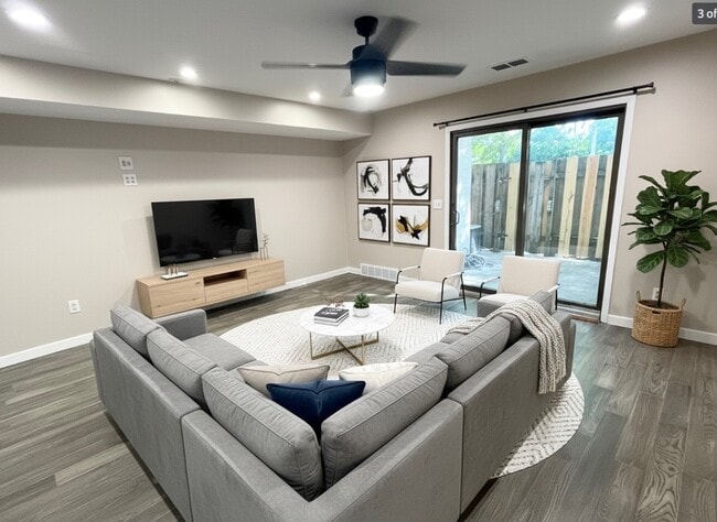 Living Room - Virtually Staged - 97 Lancelot Ln Unit 97 Lancelot Ln