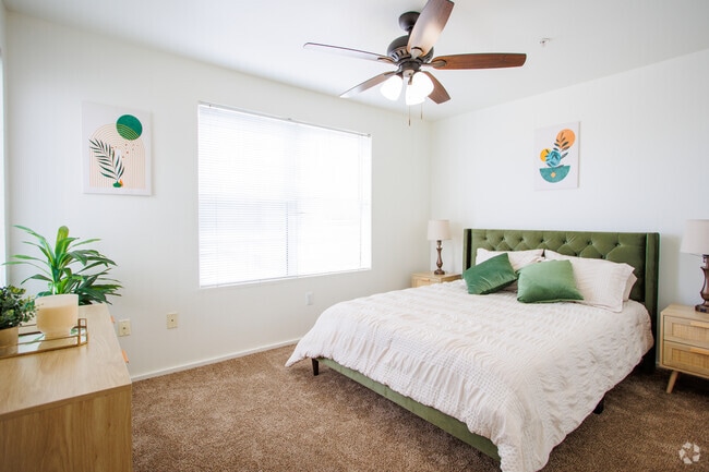 2BD, 2BA - 910SF - Primary Bedroom