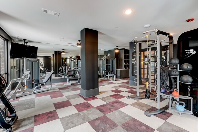 24-Hour Fitness Center - Work out anytime. No need to pay for a gym membership, you have all you need here.