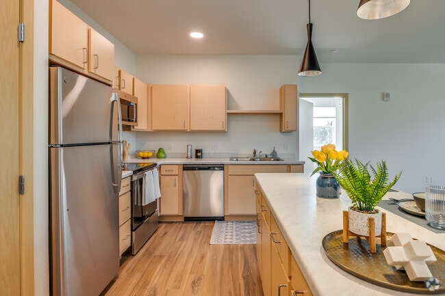 2BR, 2BA - 1,040SF - Kitchen