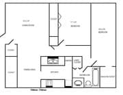 2BR/1BA