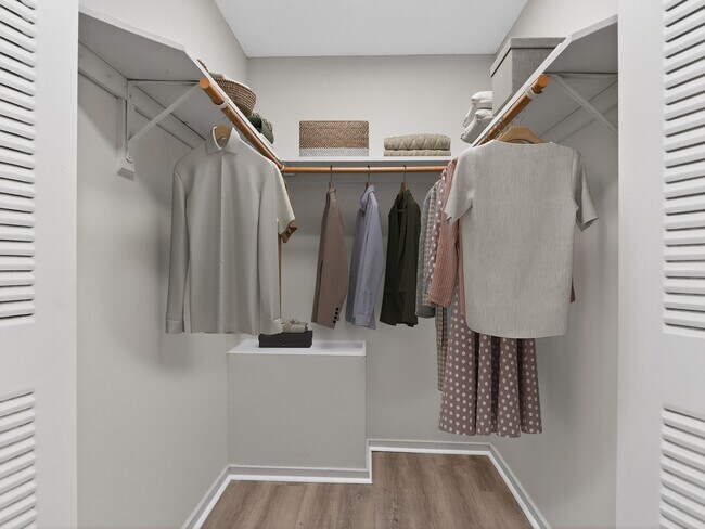Elevate your living with abundant storage options at The Residences at Talcott, an Eagle Rock Community. Enjoy spacious closets designed for your lifestyle. Don’t miss out on your dream home—schedule a tour today!