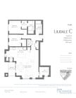 Plano de planta Lilidale C nivel 2 Irvine Exchange