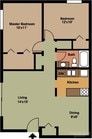 2BR/1BA