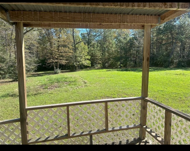 Back porch - 89 Pine Oak Ln