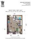 Studio/1BA, S7 - 509 SF
