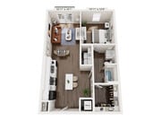 A3.1x floor plan Trella Uptown
