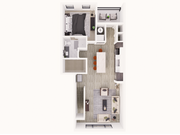 Top Floor of townhome