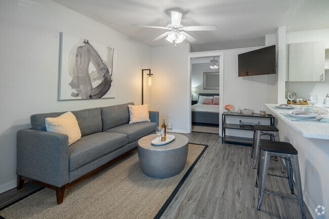 1BR, 1BA - 500SF - Living Room