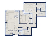 B14 | 2x2 | 1106 sf