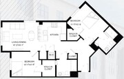 2-D floor plan West of Chestnut