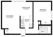 1BR/1BA - Basement