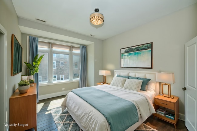 Staged Bedroom
