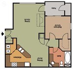 Experience modern living with this sleek, open-concept floor plan designed for urban lifestyles.