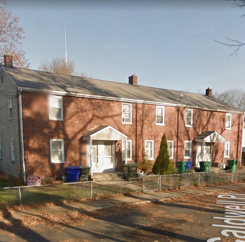 Front View + Parking - 17 Caldwell Pl (Springfield, MA)