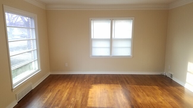 Beautiful Hardwood floors in living room - 1136 68th St Unit downstairs 2 bedroom