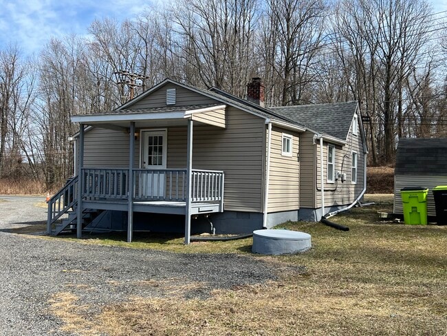 rear of house