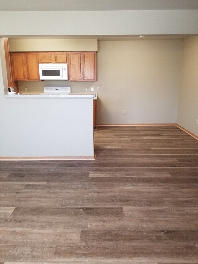 Open Floorplan Livingroom/Kitchen