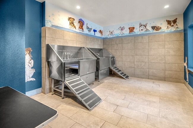 Newly renovated pet spa