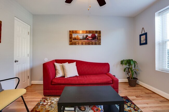 Two closets in living room - 1719 H St NE Unit 1