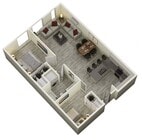 Den 1-Bed